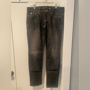Guess Skinny Leg Black Denim Jeans